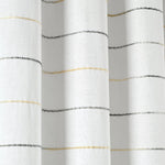 Ombre Stripe Yarn Dyed Cotton Shower Curtain