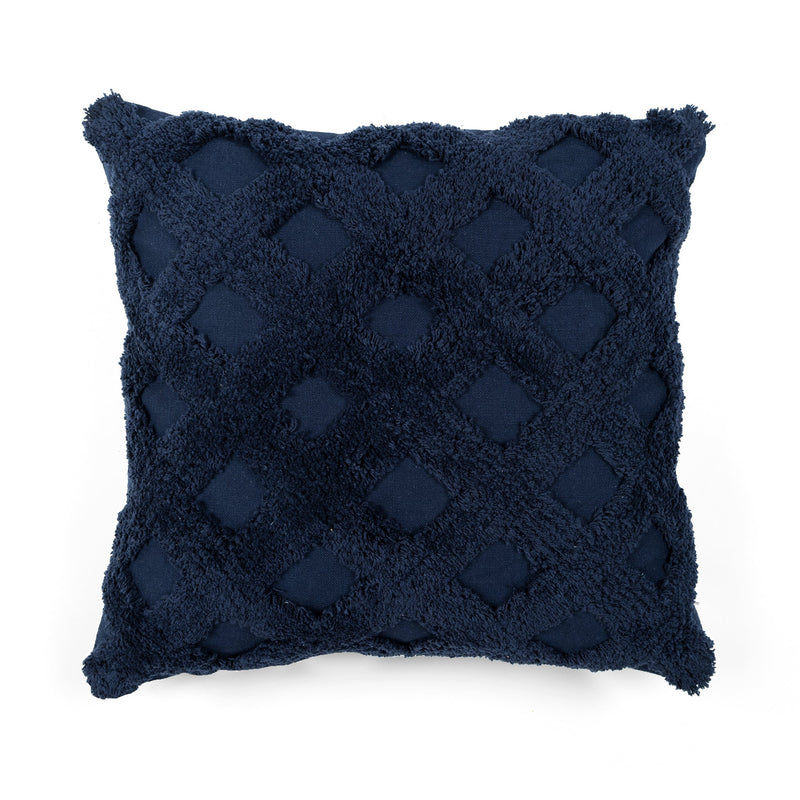 Tufted Diagonal Decorative Pillow