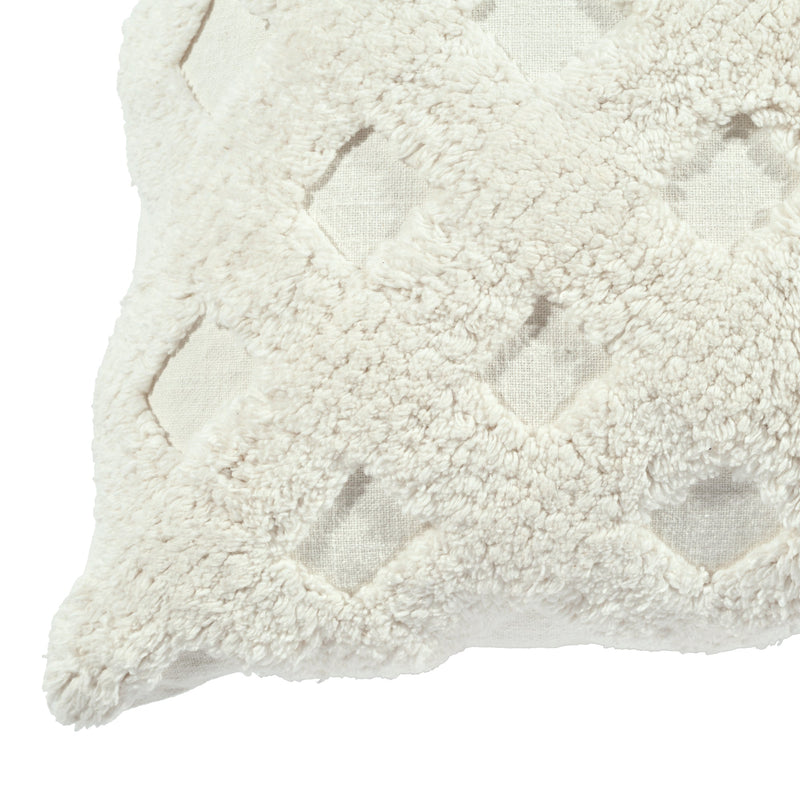 Tufted Diagonal Decorative Pillow