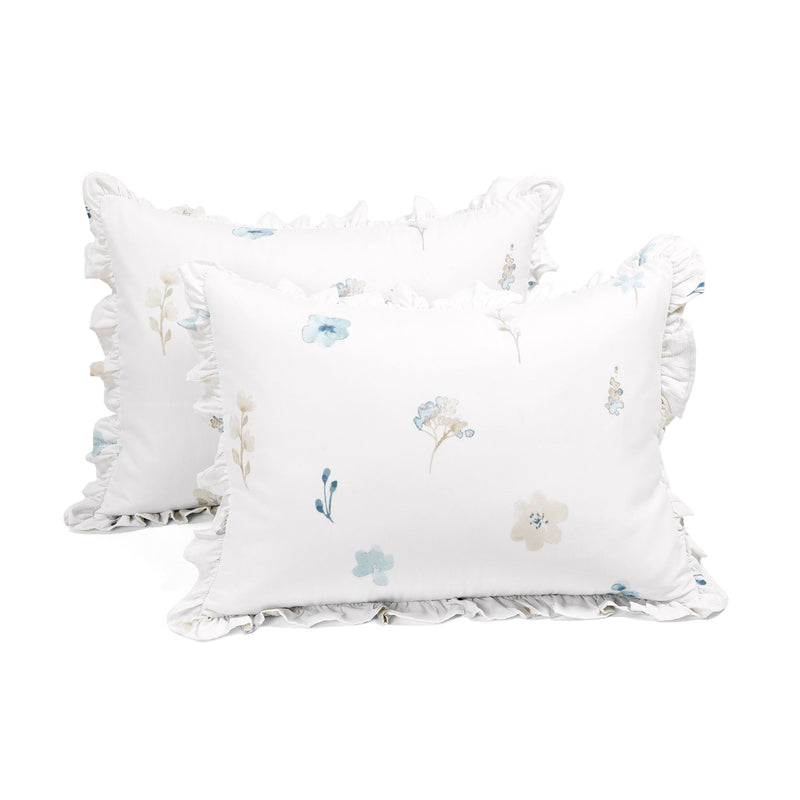 Livia Flora Silver-Infused Antimicrobial Comforter 5 Piece Set