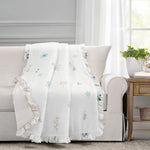 Livia Flora Silver-Infused Antimicrobial Reversible Throw