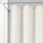 Drew Stripe Silver-Infused Antimicrobial Shower Curtain