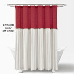 Linen Button Shower Curtain