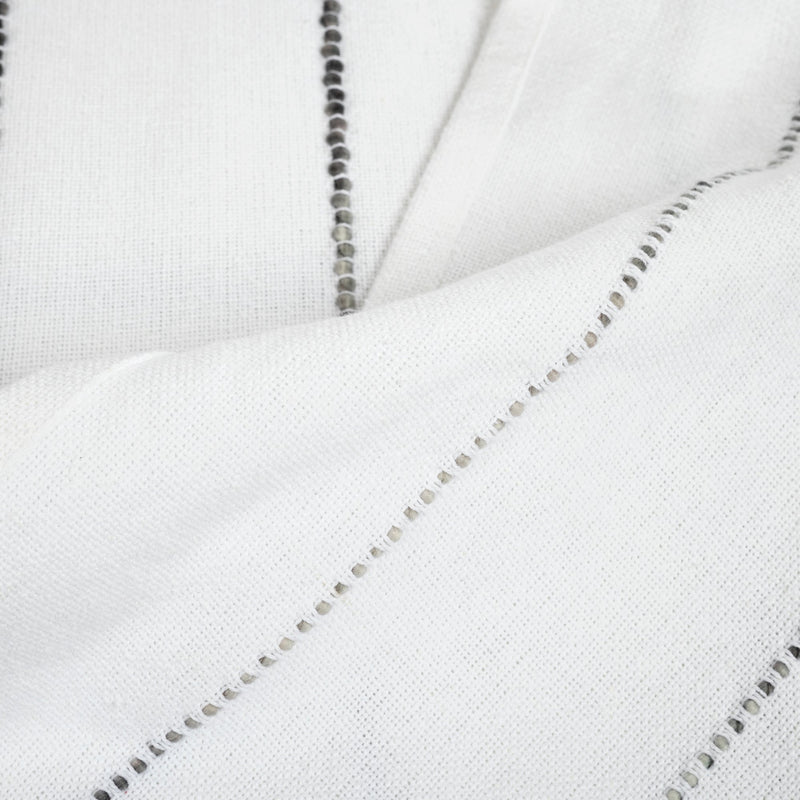 Ombre Stripe Yarn Dyed Cotton Oversized Blanket/Coverlet