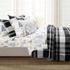 Farmhouse Yarn Dyed Plaid Recycled Cotton Comforter 5 Piece Set