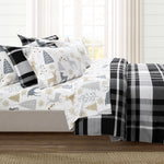 Farmhouse Yarn Dyed Plaid Recycled Cotton Comforter 5 Piece Set