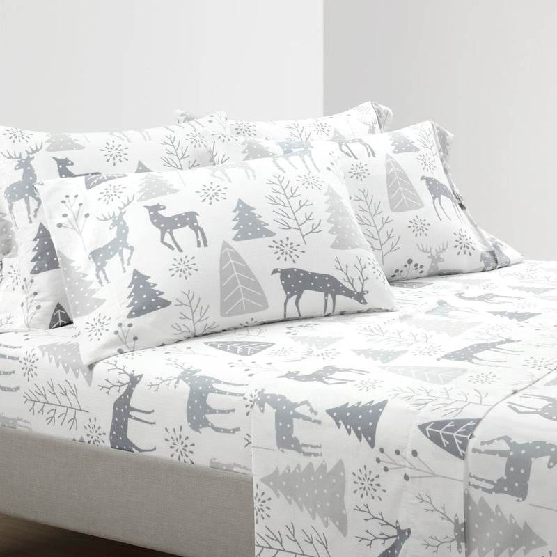 Wonderland Soft Flannel Sheet Set