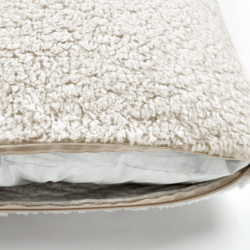 Cozy Soft Sherpa Reversible Decorative Pillow Cover