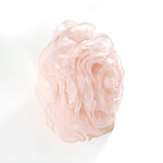 Ruffle Flower Layer Round Decorative Pillow