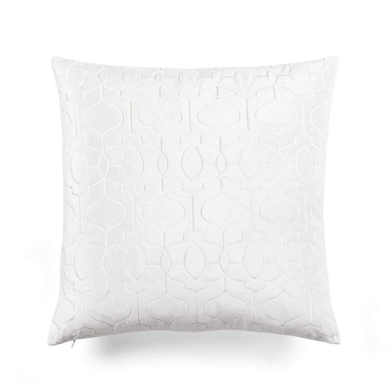 Velvet Geo Decorative Pillow Cover