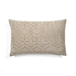 Velvet Geo Decorative Pillow Cover