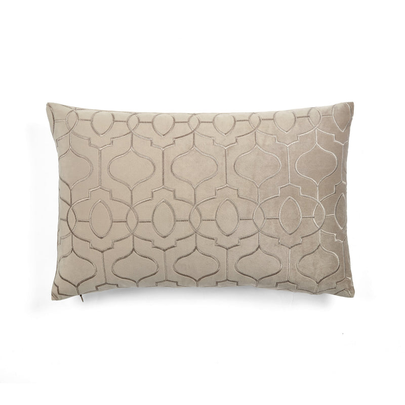 Velvet Geo Decorative Pillow Cover