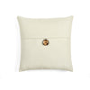 Linen Texture Woven Button Decorative Pillow Cover