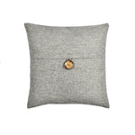 Linen Texture Woven Button Decorative Pillow Cover