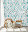Stylish Poplar Leaves Wallpaper Tasteful