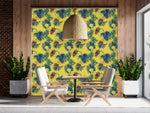 Yellow Exotic Wallpaper