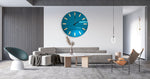 Oversized Mirrored Acrylic Wall Clock