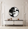 Yin Yang Cats High Gloss Acrylic Art Printed