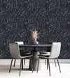 Leaves Contours Wallpaper