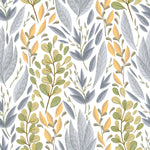 Elegant Leaves Wallpaper Fashionable