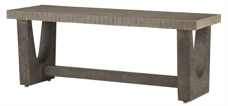 Currey and Company Warner Bench 2000-0015
