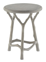 Currey and Company Hidcote Table/Stool 2000-0020