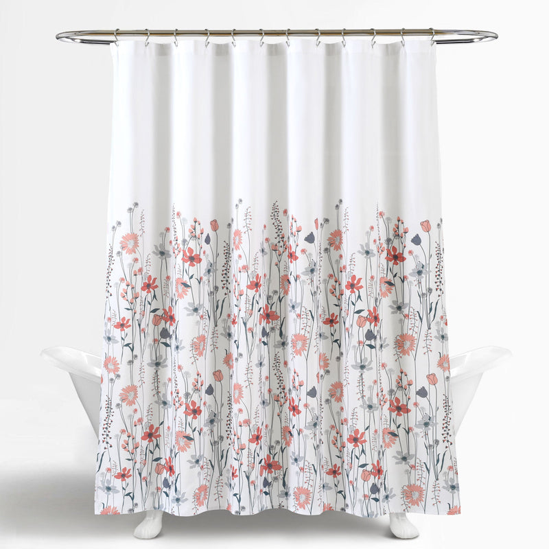 Clarissa Floral Shower Curtain