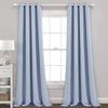 Insulated Grommet Blackout Window Curtain Panel Set