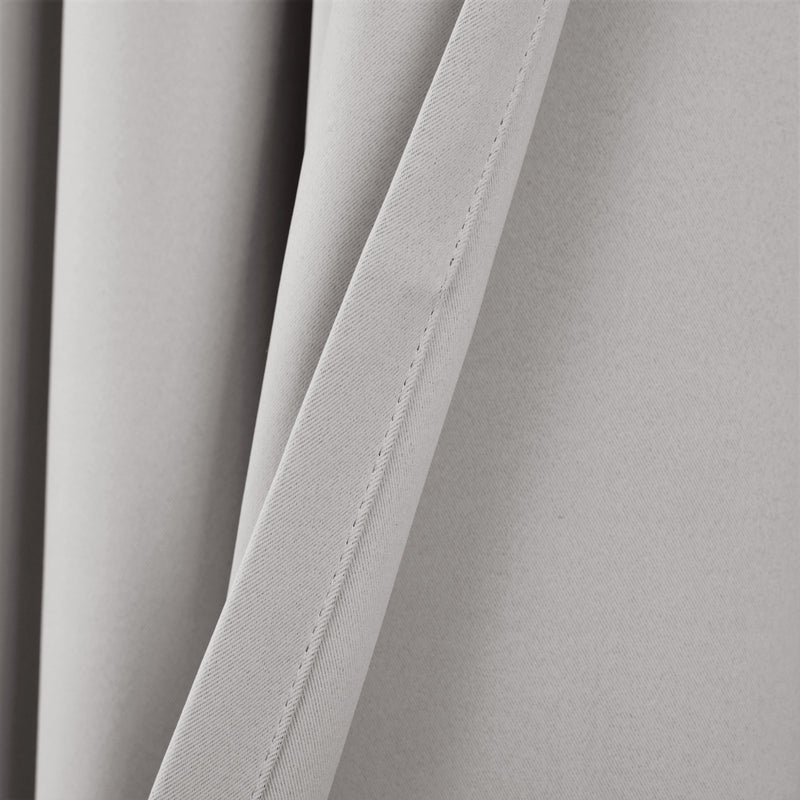 Insulated Grommet Blackout Window Curtain Panel Set