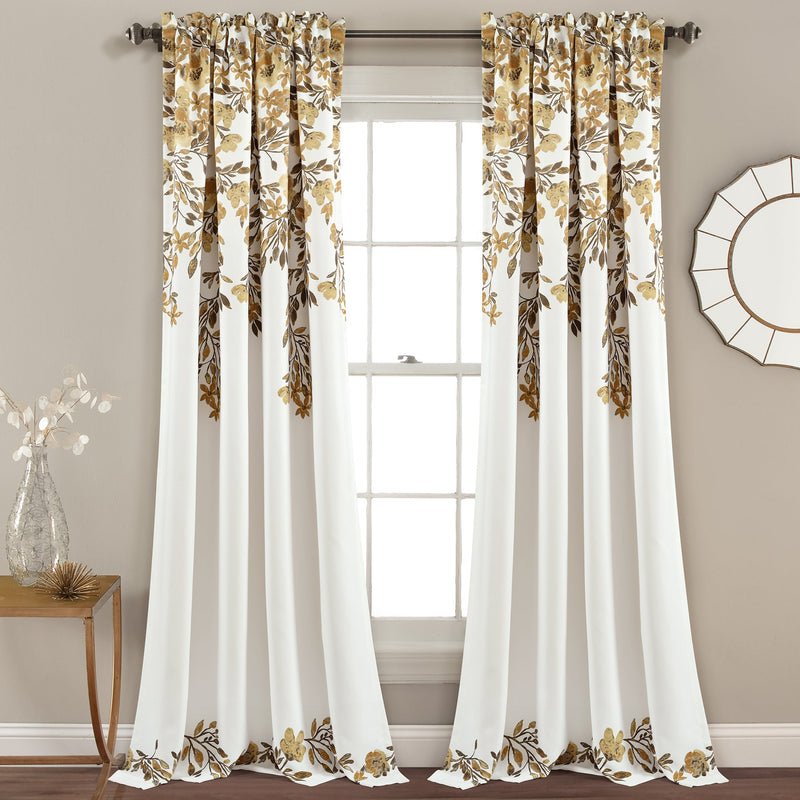 Tanisha Light Filtering Window Curtain Panel Set