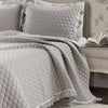 Ella Ruffle Lace 3 Piece Quilt Set