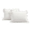 Ella Ruffle Lace 3 Piece Quilt Set