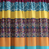 Boho Stripe Window Curtain Panel Set