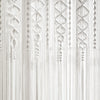 Boho Macrame Textured Cotton Window Curtain
