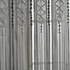 Boho Macrame Textured Cotton Window Curtain