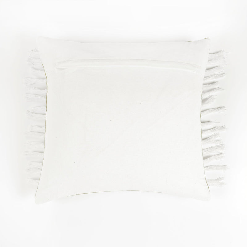 Linear Tassel Cotton Decorative Pillow Cover