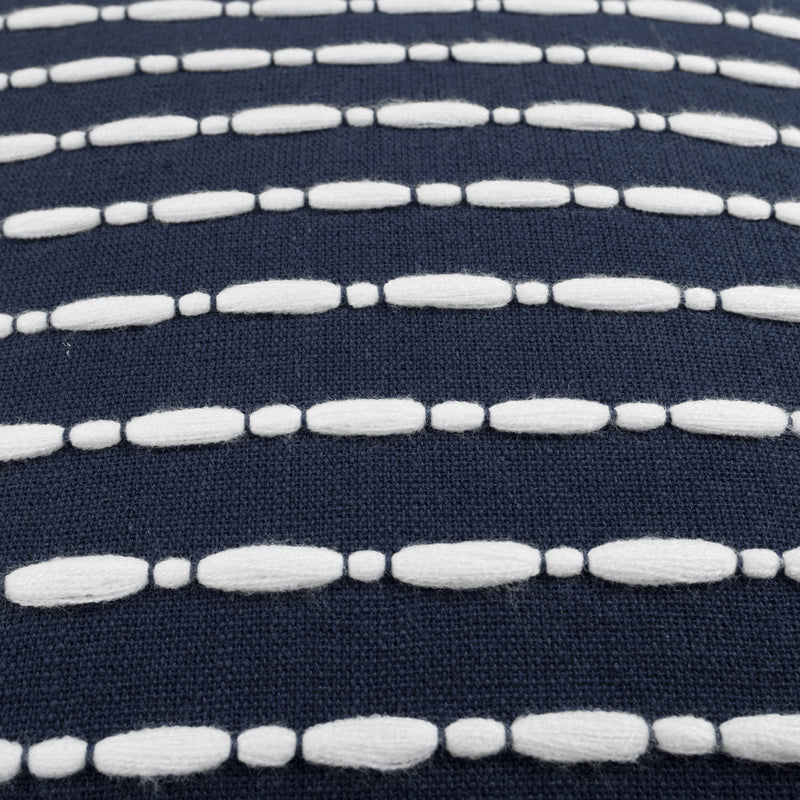 Linear Tassel Cotton Decorative Pillow Cover