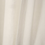 Farmhouse Faux Linen Tab Top Window Curtain Panel