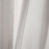 Farmhouse Faux Linen Tab Top Window Curtain Panel