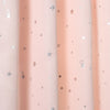 Star Light Filtering Window Curtain Panel Set