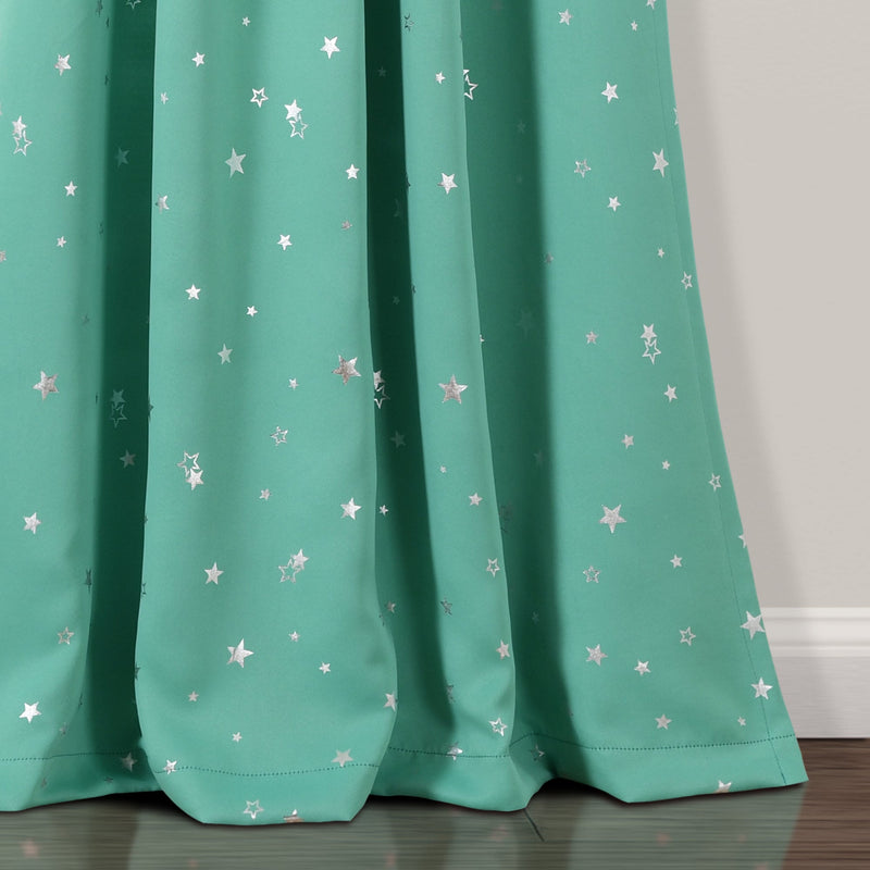 Star Blackout Window Curtain Set