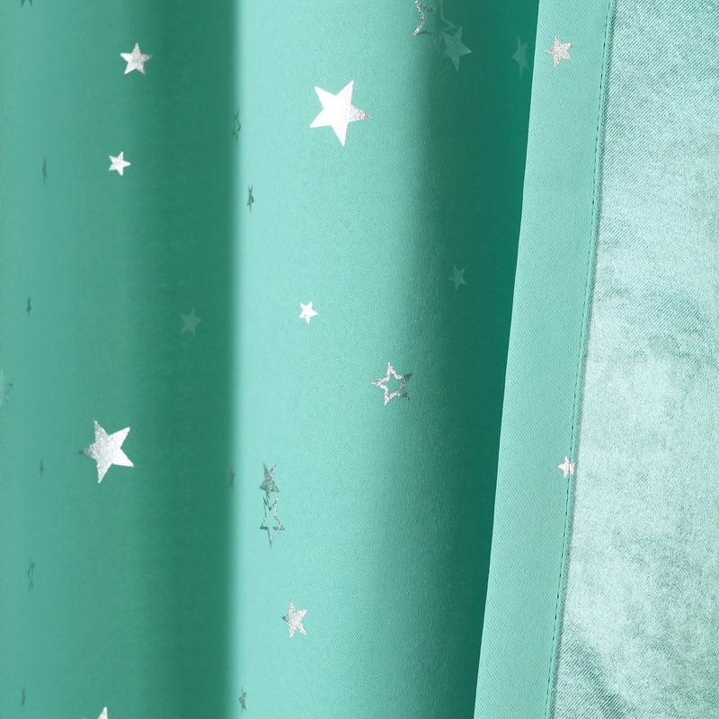 Star Blackout Window Curtain Set