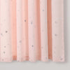 Star Light Filtering Window Curtain Panel Set