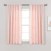 Star Light Filtering Window Curtain Panel Set