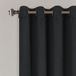 Insulated Grommet Blackout Window Curtain Panel Set