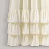 Allison Ruffle Window Curtain Panel Set