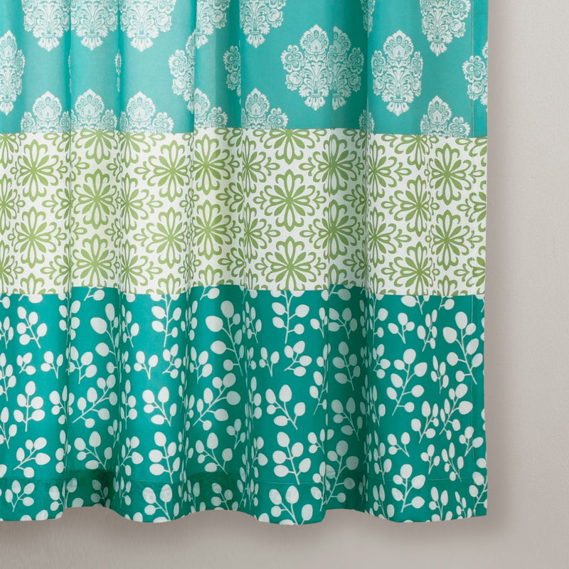 Bohemian Stripe Window Curtain Panel Set