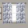 Botanical Garden Light Filtering Window Curtain Panel Set