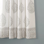 Teardrop Leaf Room Darkening Window Curtain Panel Set