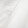 Faux Linen Ruffle Kitchen Swags Set